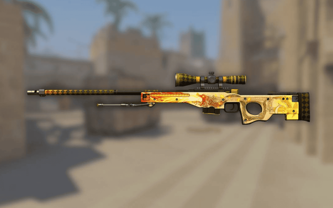 Skin AWP Dragon Lore CS:GO
